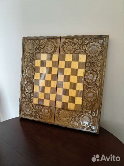 Нарды резные ручной работы