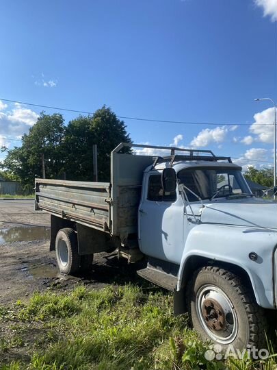 Газ 53 самосвал в полный разбор