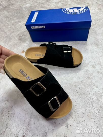 Сандали Birkenstock черные новые