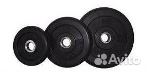 Диск обрезиненный Barbell 2,5 кг (втулка)