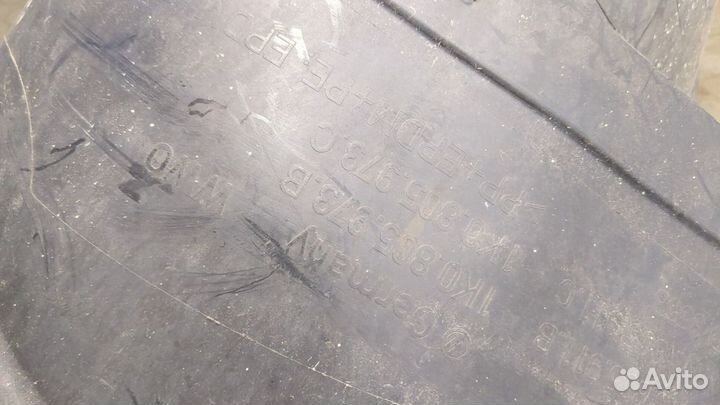 Защита арок (подкрылок) Volkswagen Golf 5, 2006