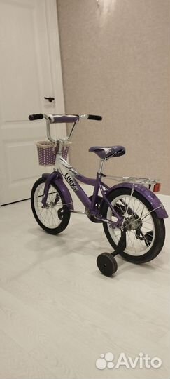 Детский велосипед для девочки 16