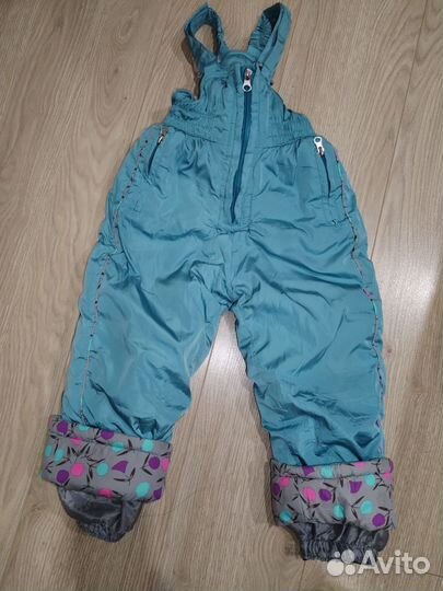 Зимний костюм для девочки 92