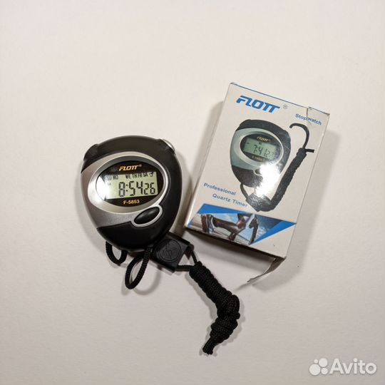 Спортивный секундомер-будильник Flott