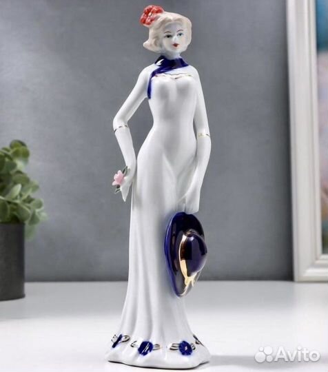 Фарфоровые статуэтки девушек