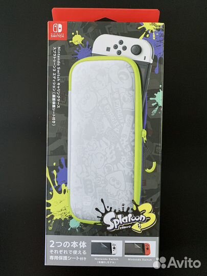 Чехол Nintendo Switch Oled Splatoon 3 edition