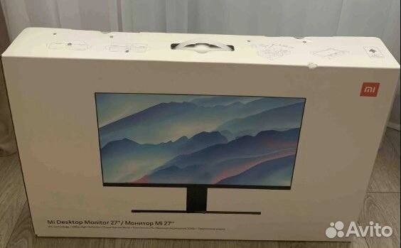Монитор xiaomi rmmnt27nf black 75Hz