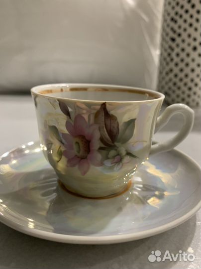 Кофейный сервиз СССР 21 предмет Добрушский