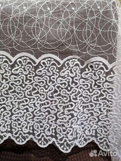 Тюль с дефектом