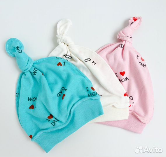 Шапочка для новорожденного малыша