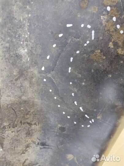 Защита днища правая Mercedes Benz ML W164 2007