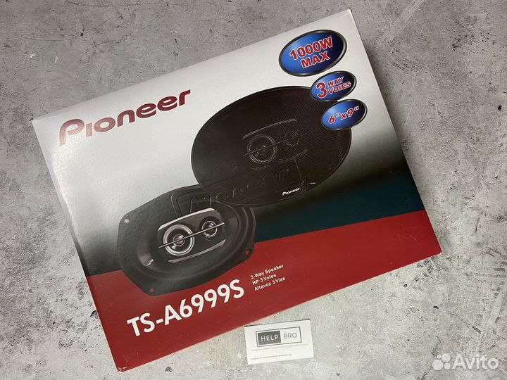 Колонки овалы Pioneer 16x24 см новые+доставка