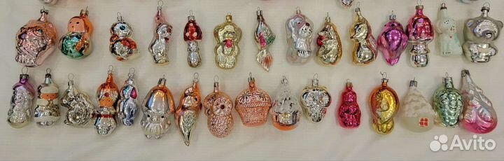 Елочные игрушки СССР