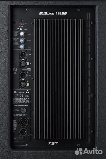 Сабвуфер FBT subline 118SA