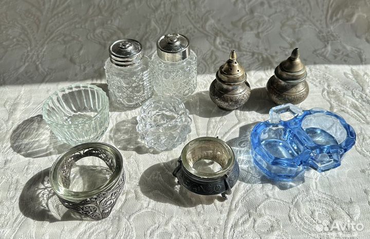 Солонки винтаж, старинные