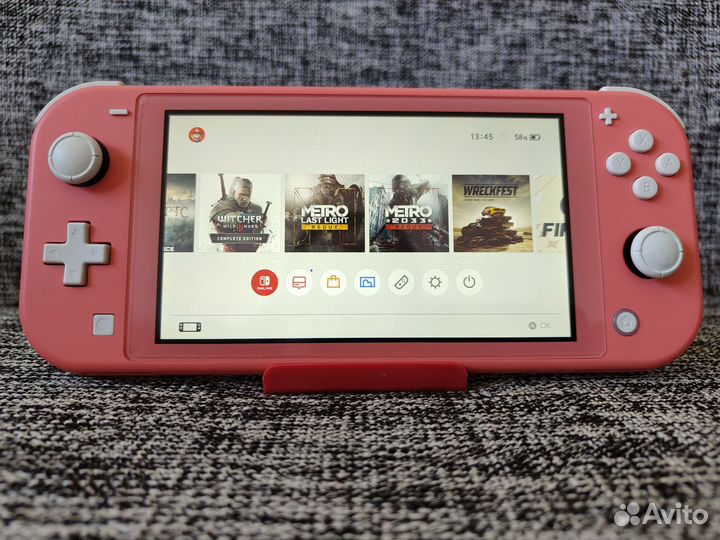 Nintendo Switch Lite Прошитая (Чип)