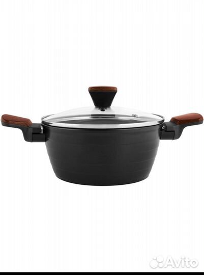 Кастрюля с крышкой Polaris 4л. Новая