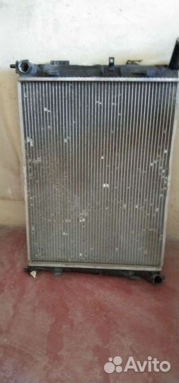 Радиатор охлаждения на hyundai