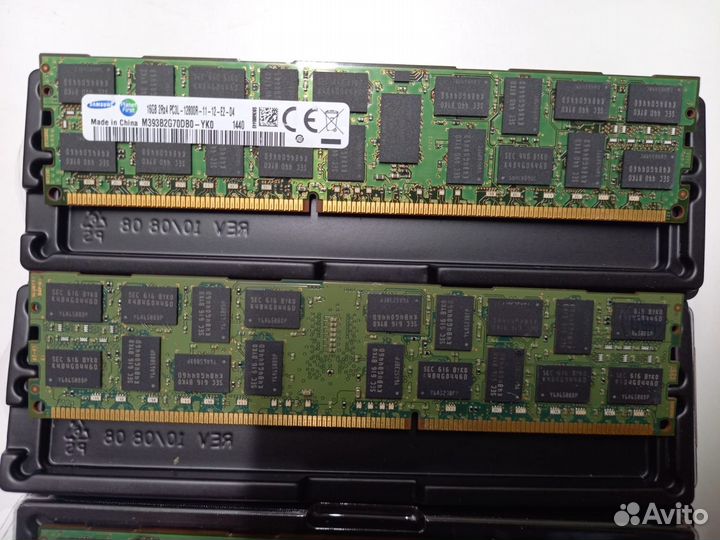16Gb DDR3L 1600MHz ECC. Серверная память samsung