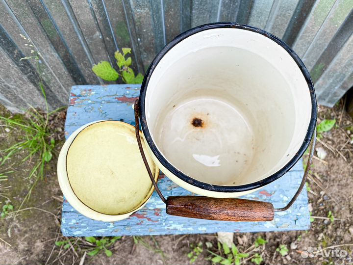 Бидон эмалированный СССР