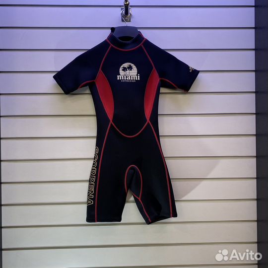 Гидрокостюм женский Scorpena Miami red 3 mm