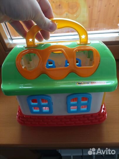 Домик сортер полесье