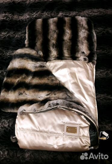 Конверт из меха шиншиллы