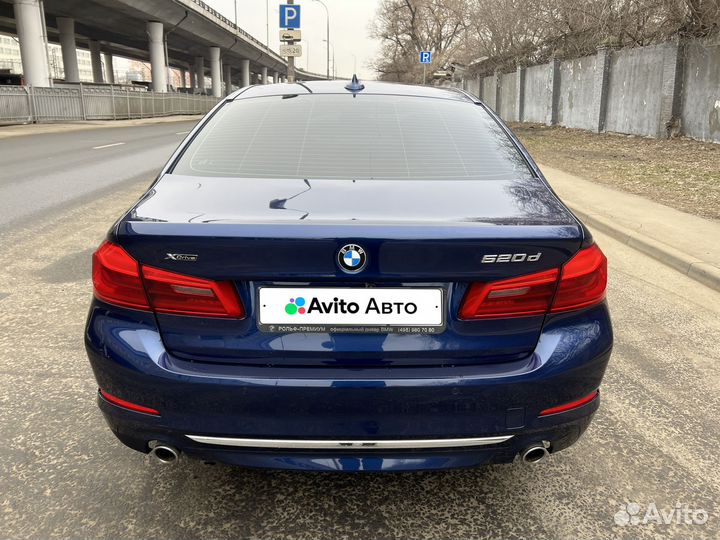 BMW 5 серия 2.0 AT, 2018, 102 910 км