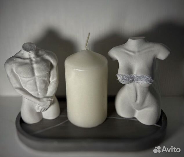 Статуэтка из гипса,ручная работа