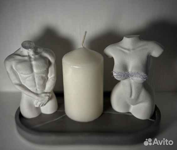 Статуэтка из гипса,ручная работа