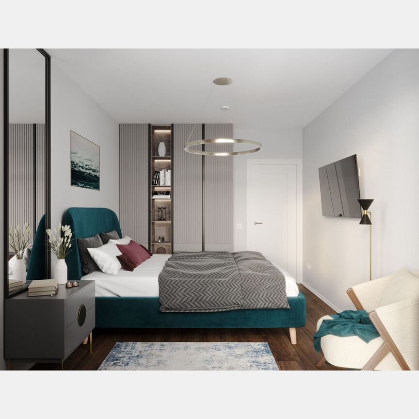 1-к. квартира, 30,9 м², 12/25 эт.