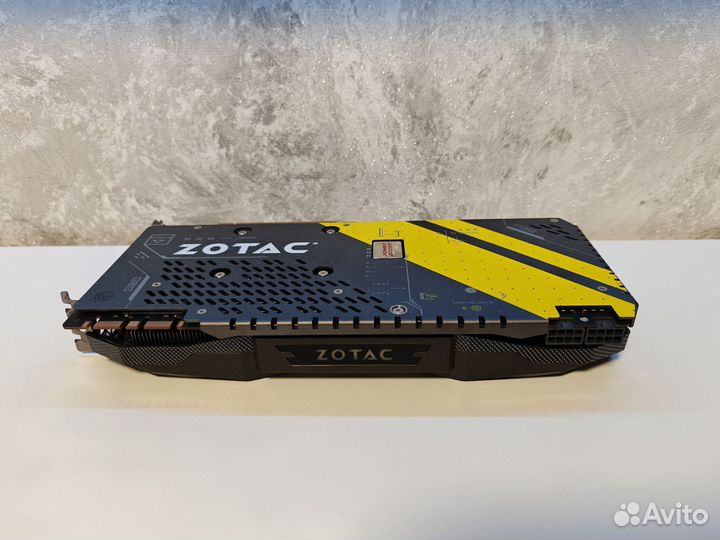 Видеокарта GTX 1070 8gb Zotac AMP