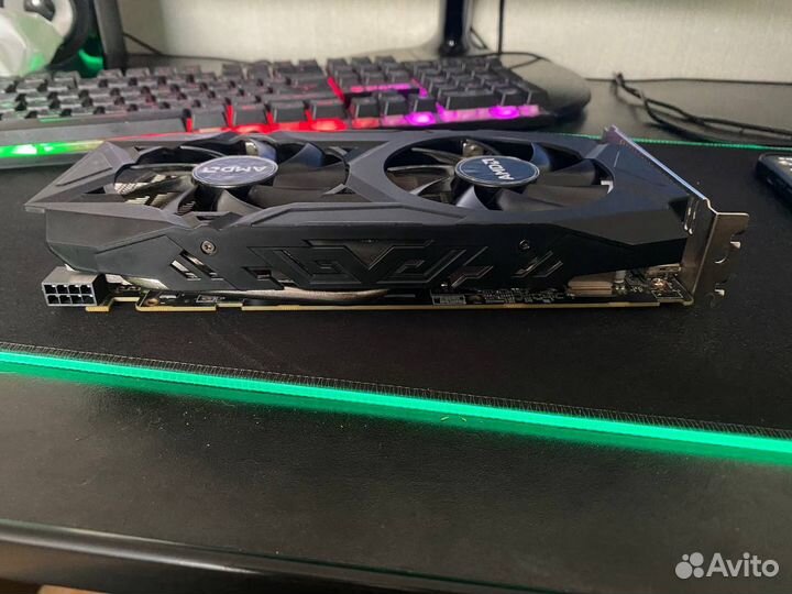 Видеокарта rx580 8gb