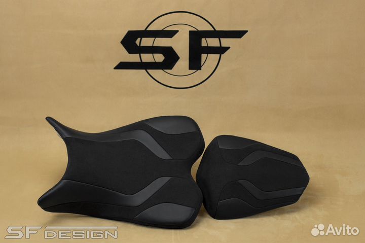 Мотосиденье Yamaha R1 Black Iron Butterfly's Wings