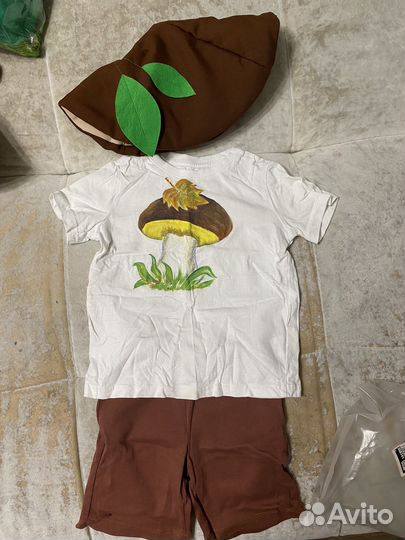 Карнавальный костюм гриб 104-110