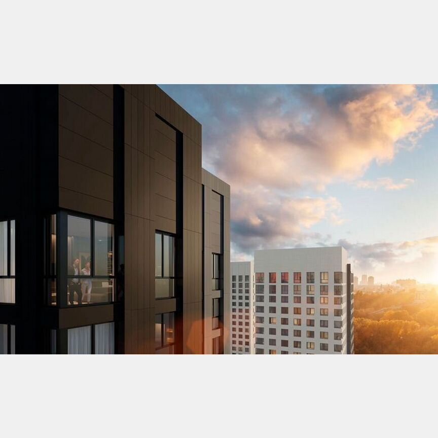 2-к. квартира, 56,6 м², 12/43 эт.