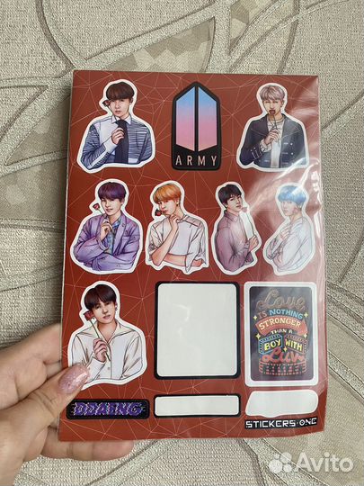 Наклейки BTS