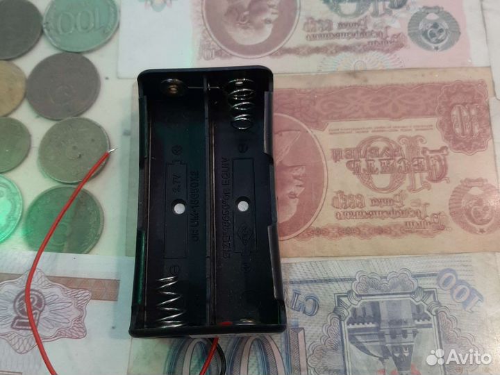 Корпус под 3 шт. аккумулятора тип 18650