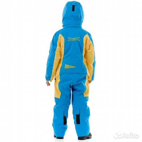 Комбинезон DragonFly Junior 2020, Желто-голубой