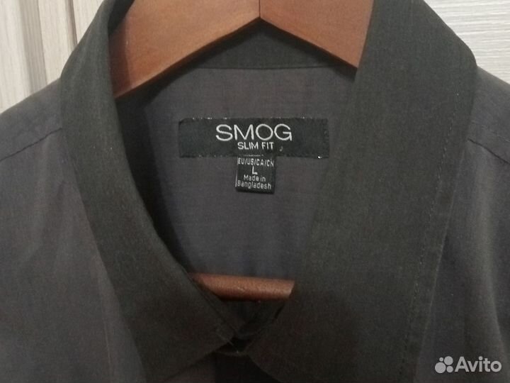 Рубашка мужская Smog slim fit, L