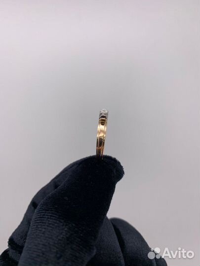 Помолвочное Кольцо из розового золота С бриллианто