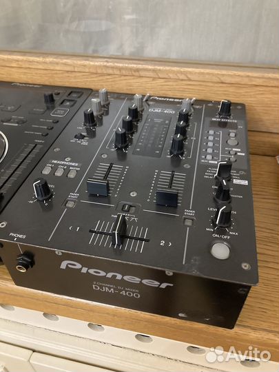 Pioneer CDJ 350 x2 + пульт DJM 400
