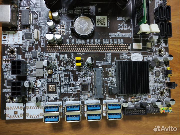 Комплект с майнинга LGA1155, 2 ядра, 4 гб DDR3