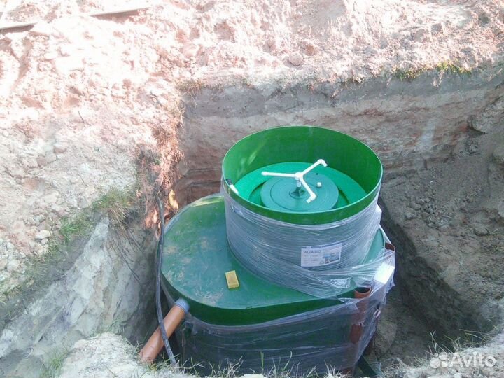 Септик эко Кристалл Даолос 8 переливной