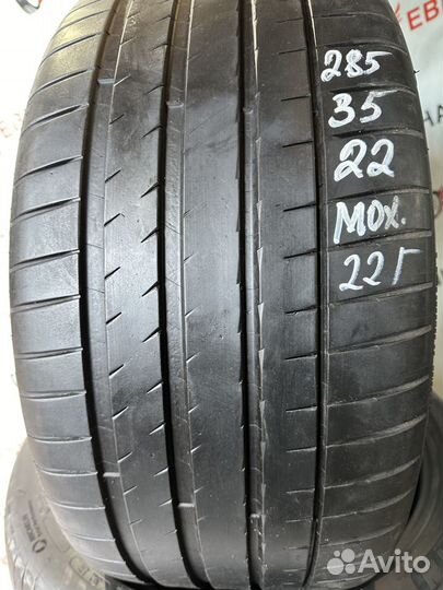 Michelin Pilot Sport 4 S 285/35 R22 и 315/30 R22 106Y