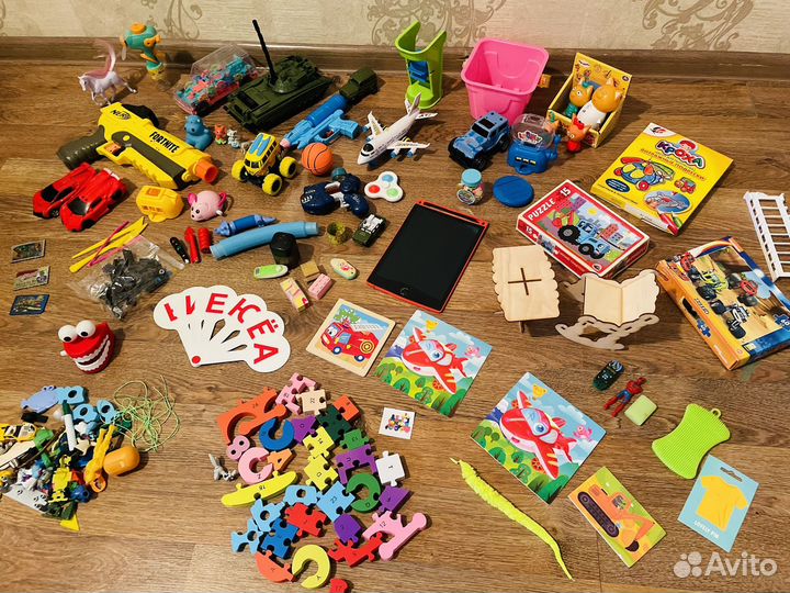 Игрушки пакетом