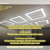 Подвесной светильник для Барбершопа потолочный светодиодный / гарантия 5 лет, Томск