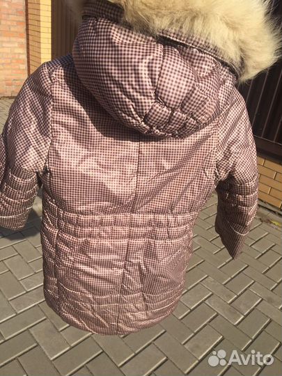 Зимнее пальто для девочки