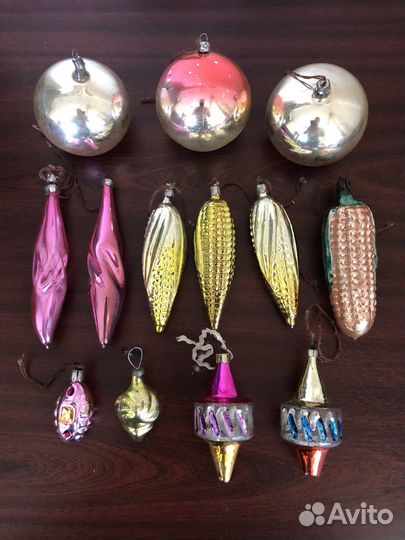 Елочные игрушеи ссср. Редкие,ретро