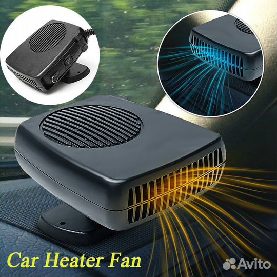 Авто обогреватель - Фен 12 в